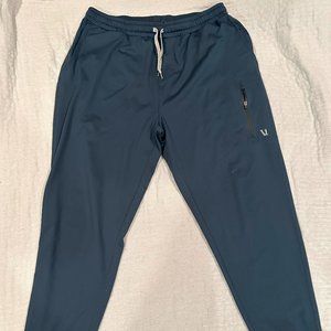Vuori Men's Sunday Performance Jogger- XL Teal color
